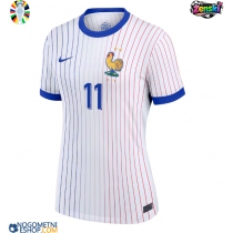 Ženski Nogometni dresi Francija Ousmane Dembele #11 Gostujoči EP 2024 Kratek Rokav